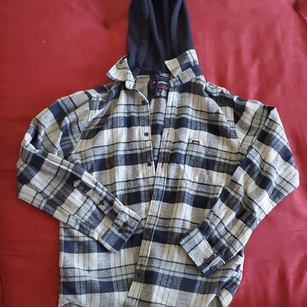 Aeropostale button up flannel